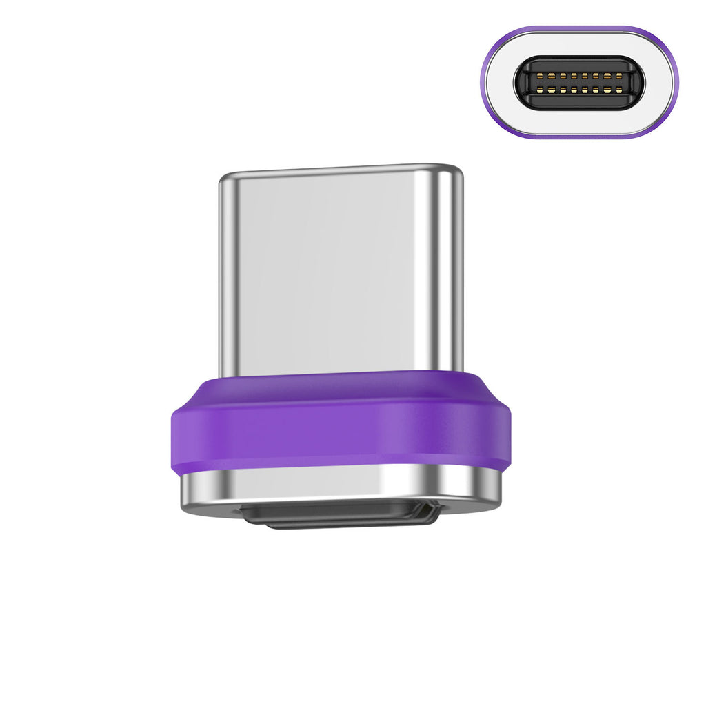 USLION Magnetic Fast-Charge Cable — USB-C, Lightning & Micro-USB in One