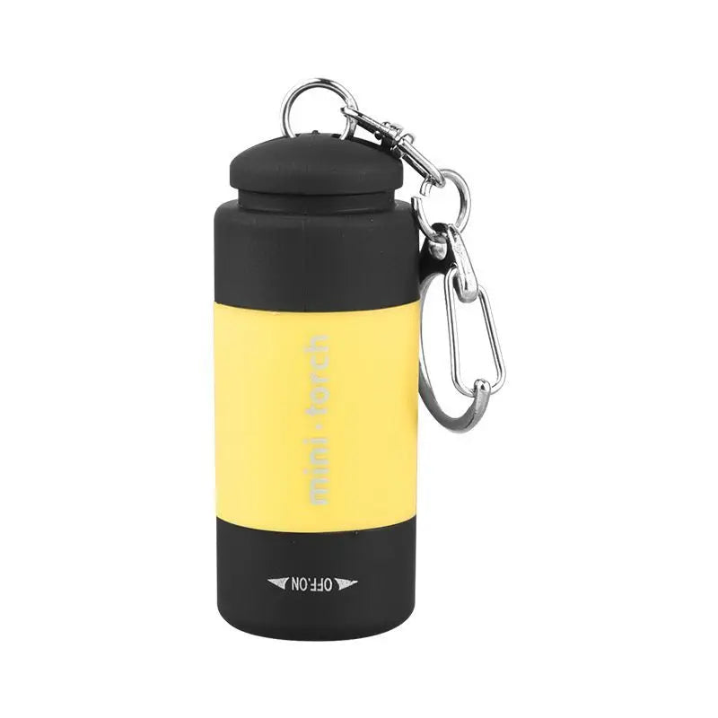 USB Rechargeable Keychain Torch — Mini Pocket LED Light