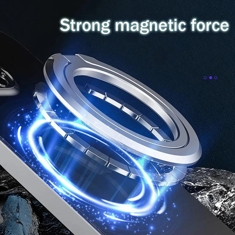 Magnetic Phone Ring Holder — MagSafe Grip, Stand & Mount