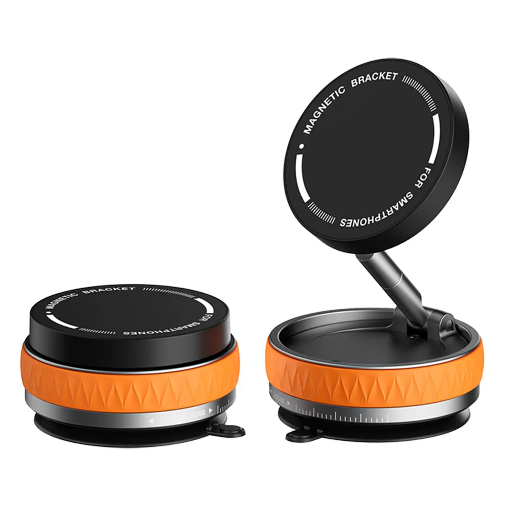 MagSafe Vacuum Car Phone Holder — 360° Magnetic Mount
