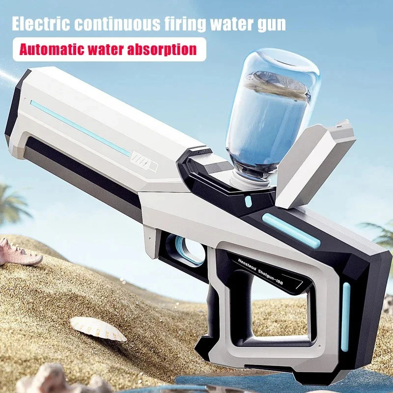 Electric Water Blaster — Auto-Fill Rechargeable Water Gun