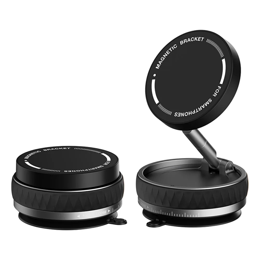 MagSafe Vacuum Car Phone Holder — 360° Magnetic Mount