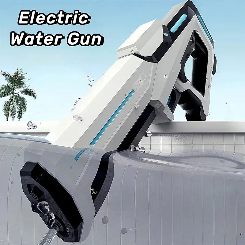 Electric Water Blaster — Auto-Fill Rechargeable Water Gun