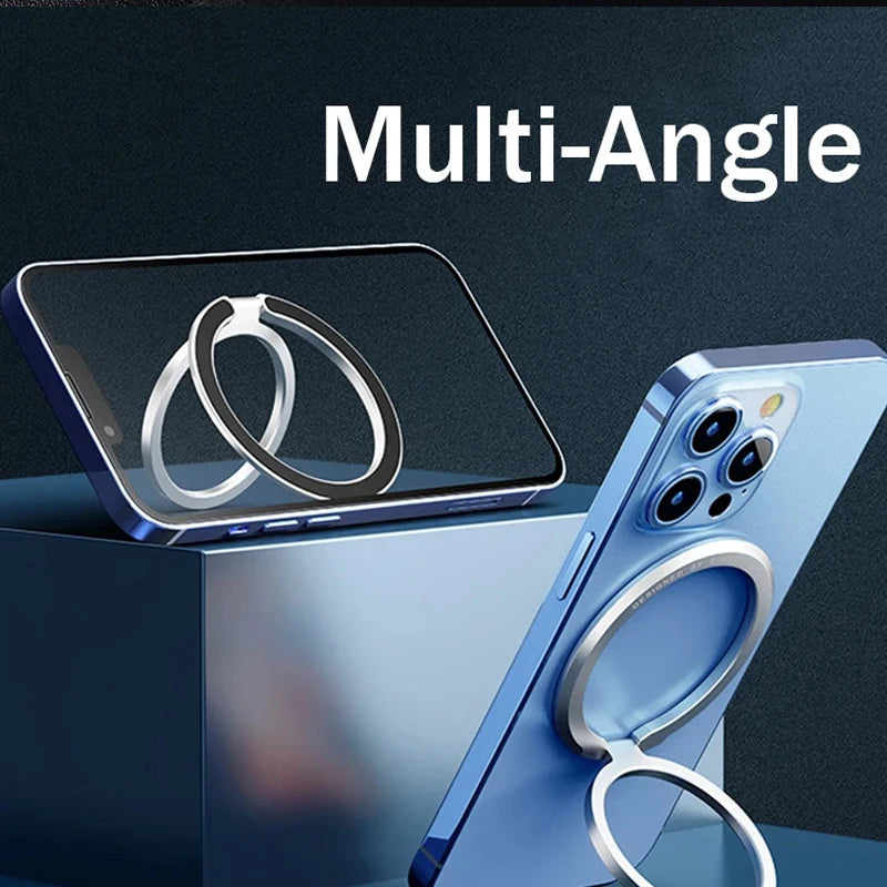 Magnetic Phone Ring Holder — MagSafe Grip, Stand & Mount