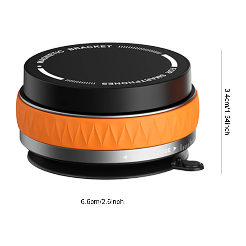 MagSafe Vacuum Car Phone Holder — 360° Magnetic Mount