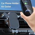 Car Air Vent Phone Mount — Adjustable Clip Holder